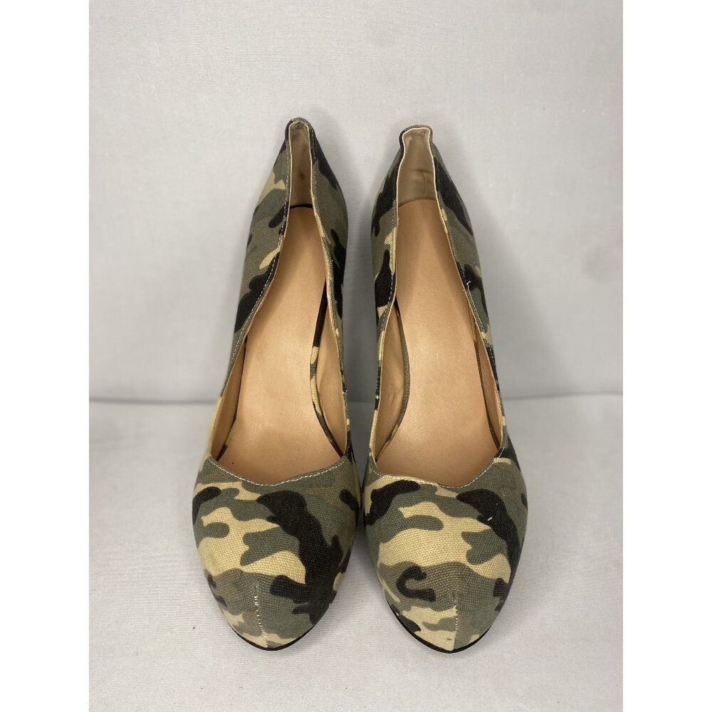 Camouflage Print High Heel Pumps